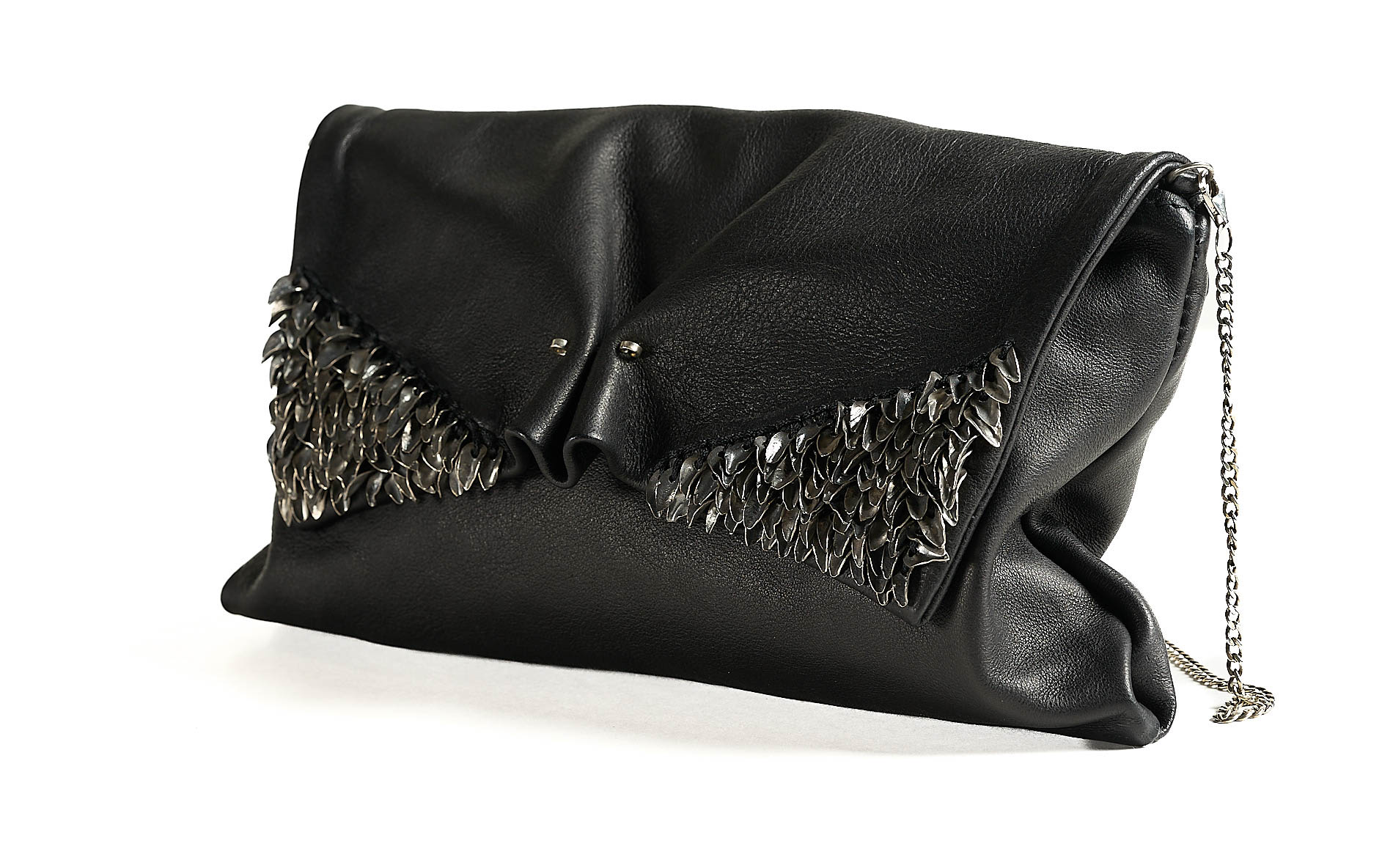 daniele basta leather and silver bags - 45